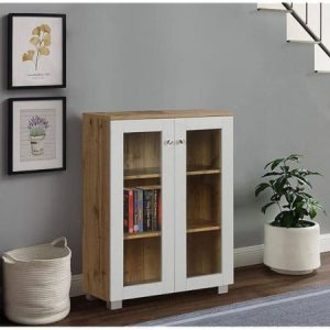 Lytton Engineered Wood Bookcase with Door