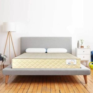 SleepyCat Latex Mattress Firm, Orthopedic 8-inch Hybrid Mattress with Pinhole Tech Latex & Memory Foam Layers