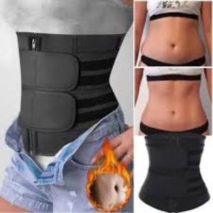 Waist Trainer Trimmer Sweat Belt Band for Women Lower Belly Fat Sauna Slimming